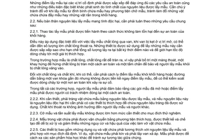 Tiêu chuẩn Việt Nam TCVN 7289:2003 (ISO 3165:1976) về lấy mẫu sản phẩm hóa dùng trong công nghiệp - an toàn trong lấy mẫu do Bộ Khoa học và Công nghệ ban hành