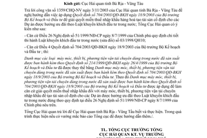 Công văn 5792/TCHQ-KTTT thực hiện QĐ 704/2003/QĐ-BKH