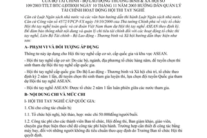 Thông tư liên tịch 109/2003/TTLT-BTC-BLĐTBXH hướng dẫn quản lý tài chính hoạt động Hội thi tay nghề