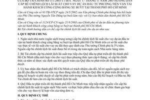 Thông tư 111/2003/TT-BTC hướng dẫn cấp bù chênh lệch lãi suất cho vay Dự án đầu tư phương tiện vận tải hành khách công cộng bằng xe buýt tại TPHCM