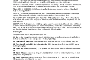 Tiêu chuẩn Việt Nam TCVN 7278-2:2003 (ISO 7203 - 2 : 1995) về chất chữa cháy – chất tạo bọt chữa cháy - phần 2: yêu cầu kỹ thuật đối với chất tạo bọt chữa cháy độ nở trung bình và cao dùng phun lên bề mặt chất lỏng không hòa tan được với nước do Bộ Khoa học và Công nghệ ban hành