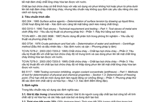 Tiêu chuẩn Việt Nam TCVN 7278-1:2003 (ISO 7302 - 1 : 1995) về chất chữa cháy – chất tạo bọt chữa cháy - phần 1: yêu cầu kỹ thuật đối với chất tạo bọt chữa cháy độ nở thấp dùng phun lên bề mặt chất lỏng cháy không hòa tan được với nước do Bộ Khoa học và Công nghệ ban hành