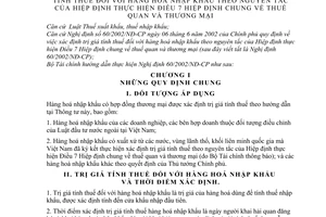 Thông tư 118/2003/TT-BTC xác định trị giá tính thuế đối với hàng hoá nhập khẩu hướng dẫn Nghị định 60/2002/NĐ-CP