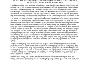 Chỉ thị 27/2003/CT-TTg tiếp tục đẩy mạnh thực hiện Luật Doanh nghiệp khuyến khích phát triển doanh nghiệp nhỏ vừa