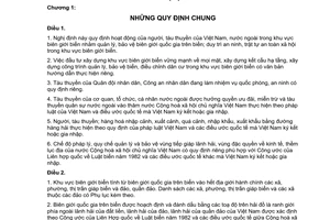 Nghị định 161/2003/NĐ-CP Quy chế khu vực biên giới biển