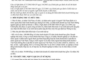 Thông tư 124/2003/TT-BTC qui định chế độ thu, nộp phí thẩm định kinh doanh thương mại có điều kiện thuộc lĩnh vực an ninh