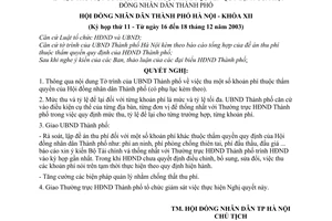 Nghị quyết 49/2003/NQ-HĐ thu phí thuộc thẩm quyền quy định Hội đồng nhân dân thành phố
