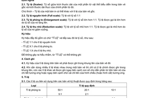 Tiêu chuẩn Việt Nam TCVN 7286:2003 (ISO 5455 : 1979) về bản vẽ kỹ thuật – tỷ lệ do Bộ Khoa học và Công nghệ ban hành