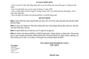 Quyết định 182/2003/QĐ-UB Quy chế tổ chức tiếp công dân