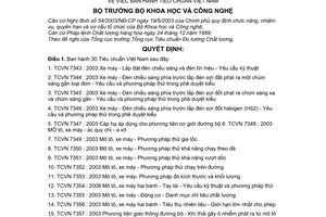 Quyết định 38/2003/QĐ-BKHCN Tiêu chuẩn Việt Nam