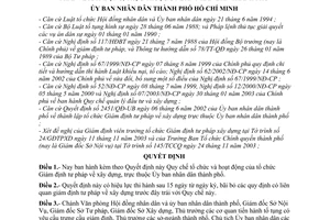 Quyết định 01/2004/QĐ-UB Quy chế tổ chức hoạt động Tổ chức Giám định tư pháp xây dựng
