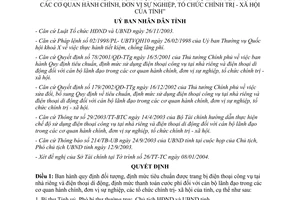 Quyết định 11/2004/QĐ-UB  tiêu chuẩn định mức sử dụng điện thoại công vụ cán bộ lãnh đạo Bình Phước