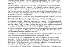 Chỉ thị 02/2004/CT-BYT tăng cường phòng chống bệnh viêm phổi do vi rút