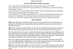 Quyết định 16/2004/QĐ-UB  mức thu phí đấu giá tài sản tịch thu sung quỹ Nhà nước