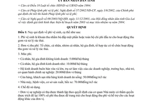 Quyết định 17/2004/QĐ-UBND phí vệ sinh Gia Lai