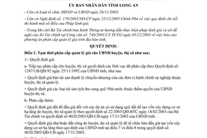 Quyết định 499/2004/QĐ-UB cải tiến TTHC trong công tác giải phóng mặt bằng