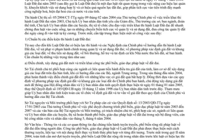 Chỉ thị 04/2004/CT-UB triển khai thi hành Luật Đất đai năm 2003 Bến Tre