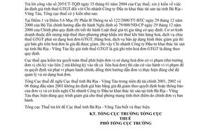 Công văn 770 TCT/TTr  ấn định giá tính thuế GTGT