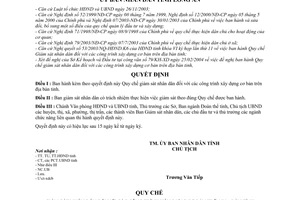 Quyết định 661/2004/QĐ-UB Quy chế giám sát nhân dân các công trình xây dựng cơ bản