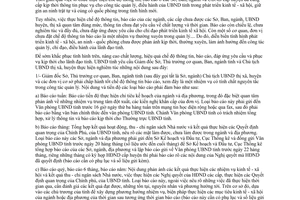 Chỉ thị 07/2004/CT-UB chế độ thông tin báo cáo Hậu Giang