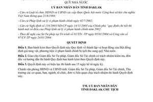 Quyết định 15/2004/QĐ-UBND thành lập hoạt động Hội đồng định giá tang vật