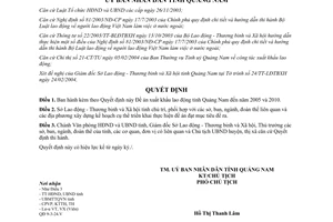 Quyết định 19/2004/QĐ-UB Đề án xuất khẩu lao động Quảng Nam đến 2005 và 2010