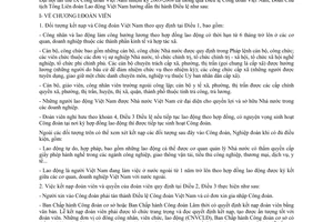 Thông tri 02/2004/TTr-TLĐ hướng dẫn thi hành Điều lệ Công đoàn Việt Nam