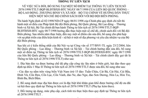 Thông tư liên tịch 35/2004/TTLT-BQP-BLĐTBXH-BTC thực hiện chế độ chính sách Bộ đội biên phòng sửa đổi TTLT 2076/1998/TTLT-BQP-BLĐTBXH-BTC