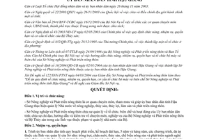 Quyết định 95/2004/QĐ-UB quy định chức năng nhiệm vụ quyền hạn