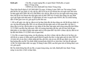 Công văn  3591/TC-NSNN  quy định thời gian xử lý cấp lại, đầu tư trở lại theo chế độ  khoản thu đã nộp ngân sách  2003 trở về trước