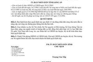 Quyết định 883/2004/QĐ-UB vận động nhân dân cùng nhà nước đầu tư nâng cấp