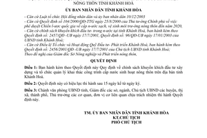 Quyết định 103/2004/QĐ-UB chính sách khuyến khích đầu tư xây dựng