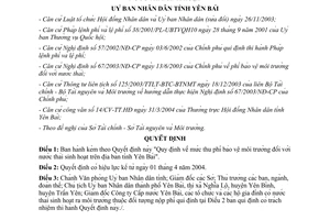 Quyết định 92/2004/QĐ-UB mức thu phí bảo vệ môi trường đối với nước thải