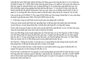 Chỉ thị 07/2004/CT-UB triển khai thi hành Luật Đất đai 2003 Vĩnh Long