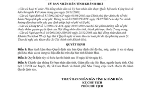 Quyết định 118/2004/QĐ-UB độ thu, nộp, quản lý và sử dụng phí khai thác