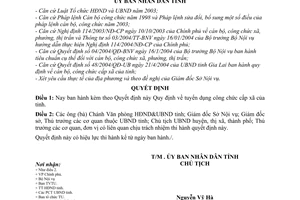 Quyết định 53/2004/QĐ-UB tuyển dụng công chức cấp xã