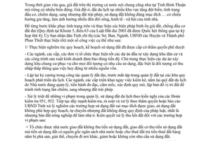 Chỉ thị 06/2004/CT-UBBT biện pháp bình ổn giá đất Bình Thuận