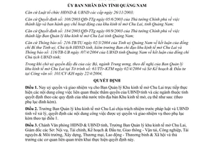 Quyết định 27/2004/QĐ-UB ủy quyền giao nhiệm vụ cho Ban Quản lý Khu kinh tế mở