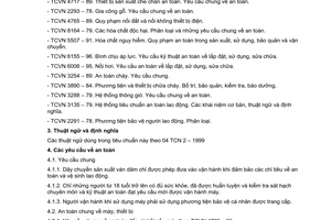 Tiêu chuẩn ngành 04 TCN 64:2004 về sản xuất ván dăm – yêu cầu an toàn trong vận hành do Bộ Nông nghiệp và Phát triển nông thôn ban hành