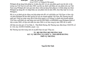 Công văn 2463 TM/KHĐT  hướng dẫn nhập khẩu thiết bị, phương tiện  đầu tư