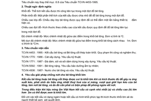Tiêu chuẩn xây dựng Việt Nam TCXDVN 305:2004 về bê tông khối lớn - quy phạm thi công và nghiệm thu do Bộ Xây dựng ban hành