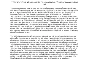 Chỉ thị 09/2004/CT-UB tăng cường nâng cao hiệu quả công tác hòa giải ở cơ sở Đắk Lắk