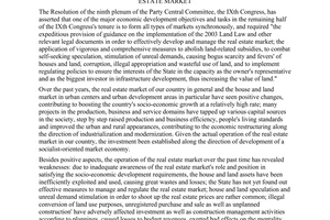 Resolution No.06/2004/NQ-CP of May 19, 2004 on a number of solutions to healthy development of the real estate market