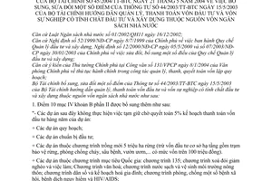 Thông tư 45/2004/TT-BTC quản lý thanh toán vốn đầu tư vốn sự nghiệp đầu tư xây dựng thuộc nguồn vốn NSNN sửa đổi 44/2003/TT-BTC