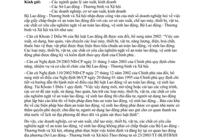 Công văn  1936/LĐTBXH-TTr bãi bỏ giấy chấp thuận  an toàn lao động