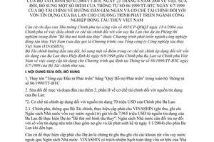 Thông tư 61/2004/TT-BTC hướng dẫn giải ngân cơ chế tài chính vốn tín dụng Ba Lan Chương trình phát triển ngành CN đóng tàu sửa đổi 86/1999/TT-BTC