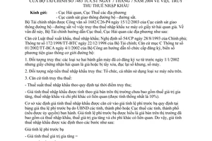 Công văn 7483/TC/CST  truy thu thuế nhập khẩu