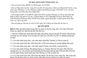 Quyết định 2484/2004/QĐ-UB phân cấp thẩm quyền trong lĩnh vực quản lý cán bộ