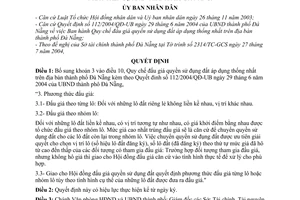 Quyết định 128/2004/QĐ-UB bổ sung Quy chế đấu giá quyền sử dụng đất