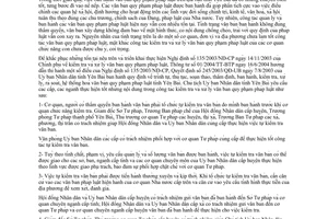 Chỉ thị 13/2004/CT-UB kiểm tra và xử lý văn bản quy phạm pháp luật Yên Bái